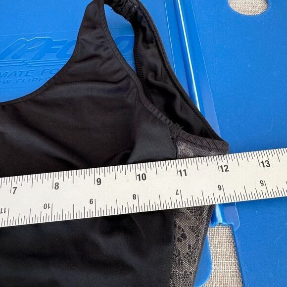 Assets Spanx Tank Top Womens Small Black Cami - Picture 4 of 5